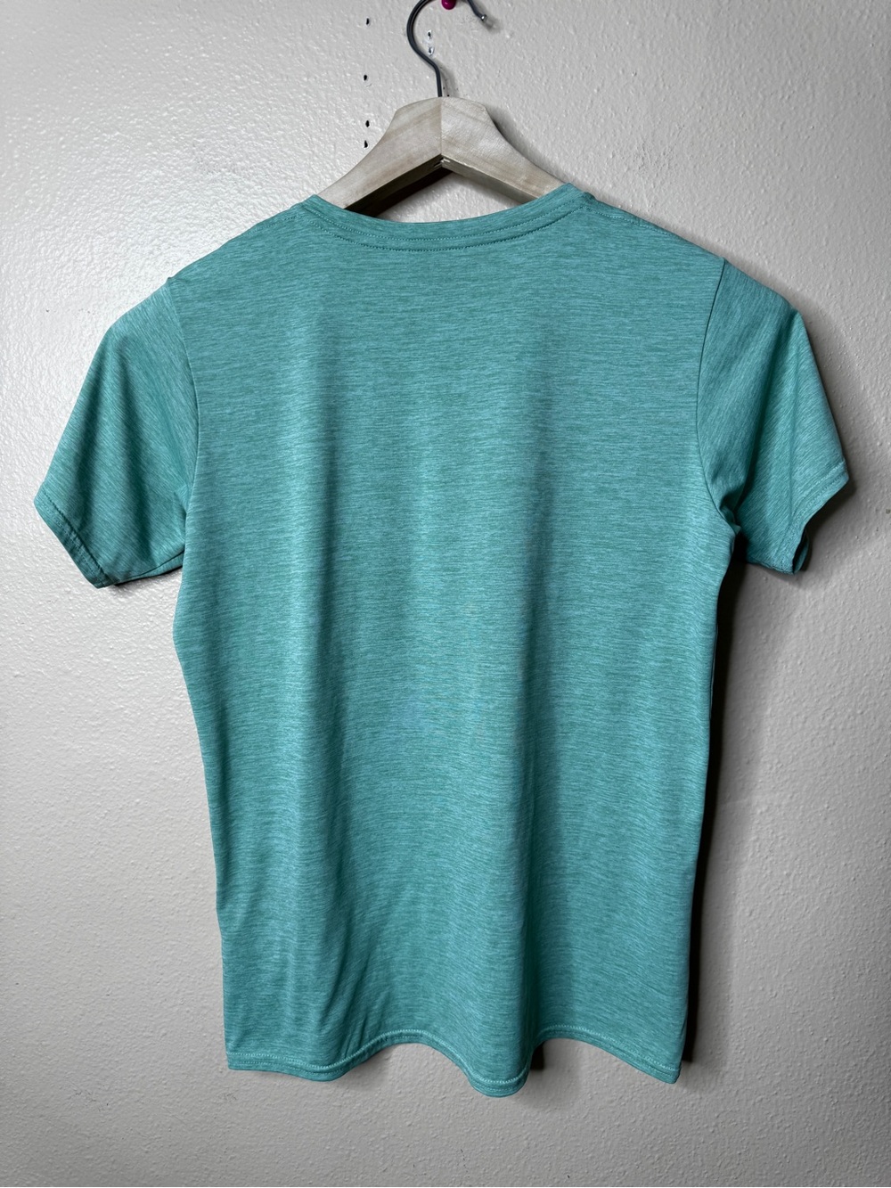 Patagonia Shirt Mens Small Green Graphic Tee Performance Athletic Outdoors 50UPF - Picture 7 of 7